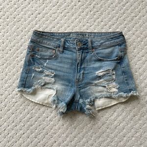 American Eagle Hi Rise Festival Shorts